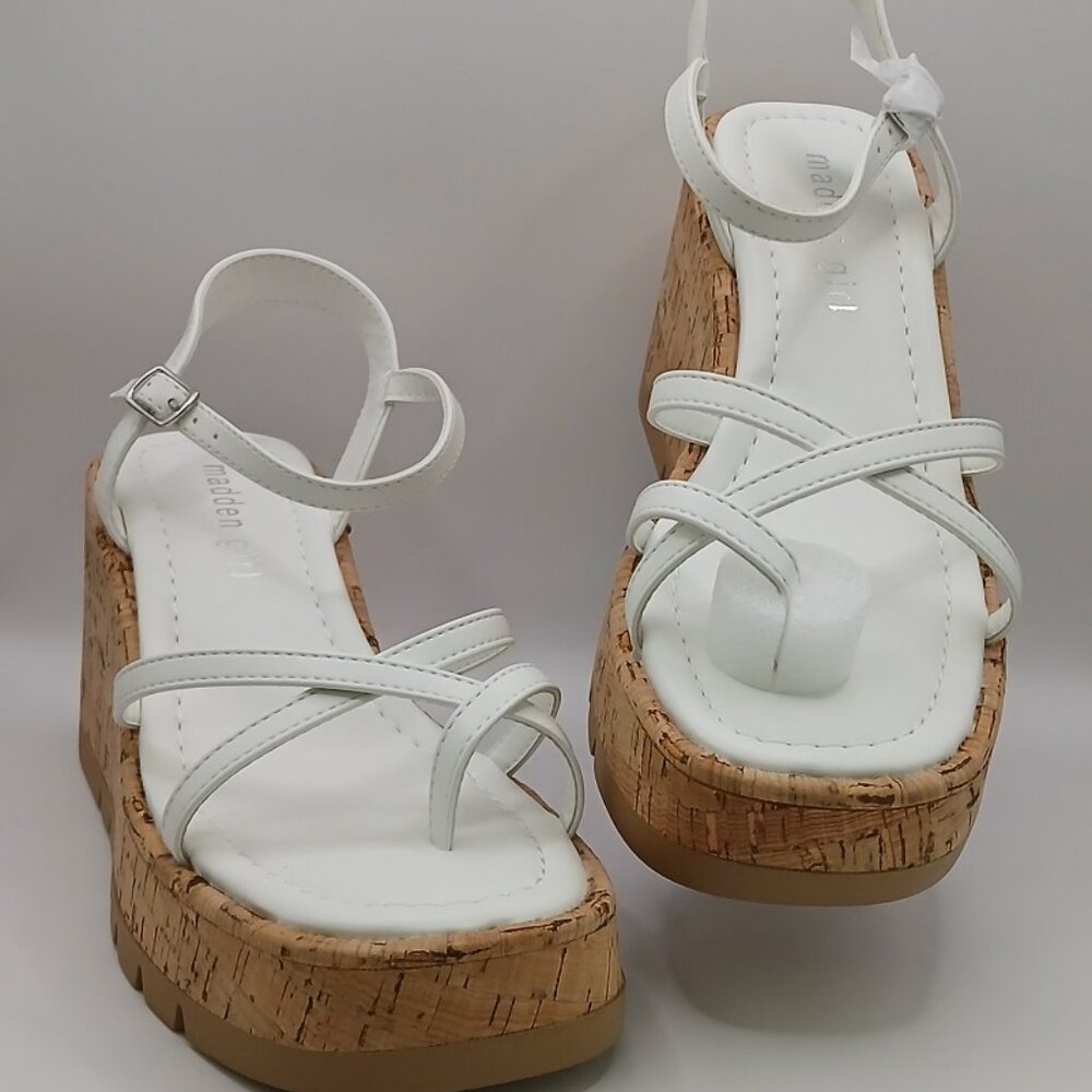 Madden Girl Volt Strappy Wedge Sandals